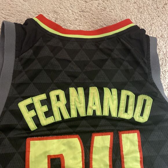 Fernando Atlanta Hawks Nike Icon Edition Swingman Jersey Men's Sz 44 NBA #24 - Picture 9 of 13